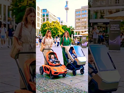 Germany’s New AI Baby Stroller: Cybertruck vs Lamborghini