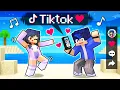 Download Lagu Using The TIKTOK MOD In Minecraft!