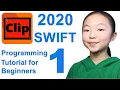 4th Grade Girl Teaches Coding - Swift Programming Tutorial 2020 Lesson 1 Intro
