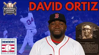 David Ortiz The Legacy of Big Papi MLB Legend Series