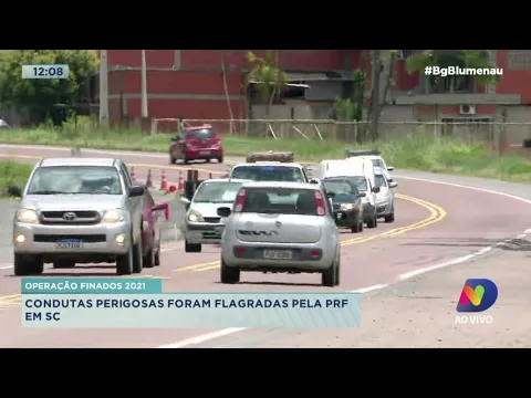 Condutas perigosas foram flagradas pela PRF em Santa Catarina