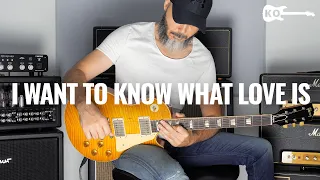 Download Foreigner - I Want to Know What Love Is - Guitar Cover by Kfir Ochaion - Gibson Custom Murphy Lab MP3