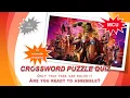 Marvel CROSSWORD PUZZLE with Answers WORD PUZZLE FUN GAMES QUIZ CHALLENGE