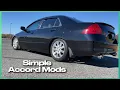 Simple Honda Accord Mods Performance and Cosmetic