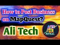 How to Post Business on MapQuest Muhammad Rizwan Ali Tech