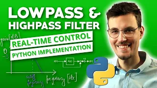 Simple Lowpass and Highpass Filters with Python Implementation FX