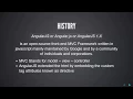 what is angular js angular2 or angular history