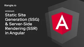 Webinar Static Site Generation SSG Server-Side Rendering SSR in Angular with Analog