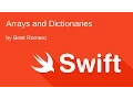 Swift Programming Arrays and Dictionaries