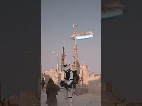 Who was that stormtrooper that bonked his head?