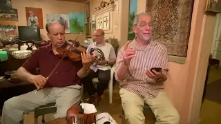   قلبي بيقولي كلام   اللواء محمود معوض   صالون د خليل الديواني دندنها