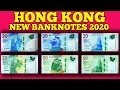 Currency of the world - Hong Kong Hong Kong dollar New banknotes of Hong Kong 2020
