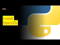 Install OpenSSL Python by examples