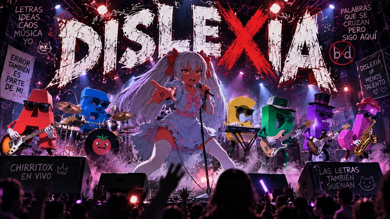 MI CEREBRO ESCRIBIÓ ESTA CANCIÓN… Y ASÍ SALIÓ 🧠💀 | Dislexia – ChirriTox