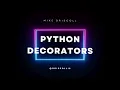 Python Decorators