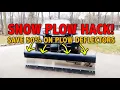 SNOW PLOW HACK - Save 50 DIY Snow Plow Deflector