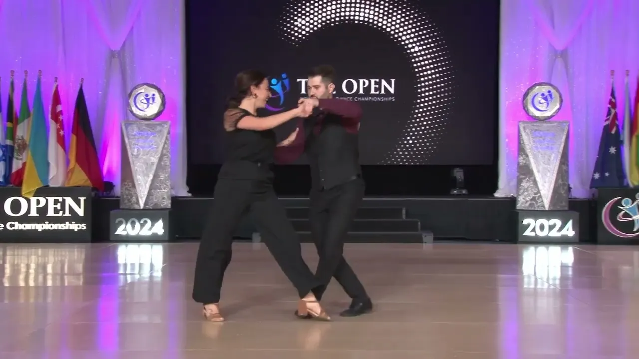 Ben Morris and Torri Zzaoui - 1st Place Strictly Swing - Champions - The Open 2024
