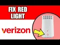 How To Fix Red Light On Verizon Fios Router