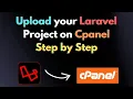 Upoad Your Laravel Project to Cpanel Step By Step Namecheap Cpanel