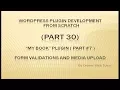 Wordpress Plugin Development tutorial from scratch Part 30 My Book Plugin