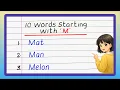 10 Words Starting with M Words Starting with M M Beginning Words M Words