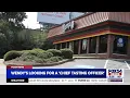 100 000 tasting job at Wendy s