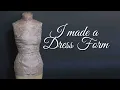 I turned my Uniquely You Dress Form into the Bootstrap Fashion Dress Form