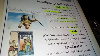 نظام الحكم في مصر القديمة الحياة السياسية 