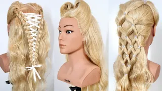 3 Wuthering Heights Inspired Hairstyles - Corset Braid, Victory Rolls & Wedding Hairstyle