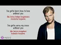 Lagu Without You - Avicii feat. Sandro Cavazza (Lirik Lagu Terjemahan)