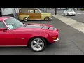 1973 Camaro Walk Around and Startup