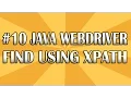 JUnit Selenium Webdriver Tutorial 10 Xpath QAShahin