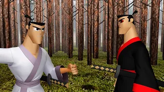 MMD Samurai Jack meets Mad Jack
