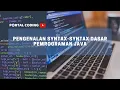pengenalan syntax dasar pemrograman java