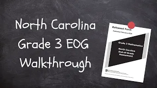 NC 3rd grade EOG Walkthrough