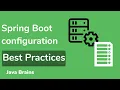 Microservices configuration best practices - Microservice configuration with Spring Boot 14