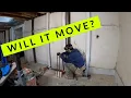 Bowed Basement walls Straightening Sealing