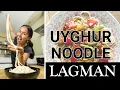 Download Lagu How to make Uyghur-Style Hand-pulled Noodle Homemade Lagman Recipe How to Make Handmade Spaghetti