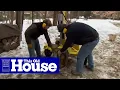 How to Split Logs for Firewood This Old House