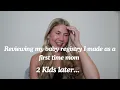First-Time Mom Baby Registry Guide Baby-List What I wish I Knew What to avoid