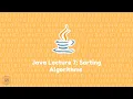 My Stem Project Lecture 7 Java Sorting Algorithms