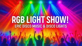 RGB LIGHT SHOW EPIC DISCO MUSIC DISCO LIGHTS 