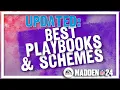 UPDATED Best Playbooks and Schemes in Madden 24 Franchise Mode