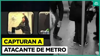 Tenía 72 detenciones previas: Prisión preventiva para el atacante del Metro de Valparaíso