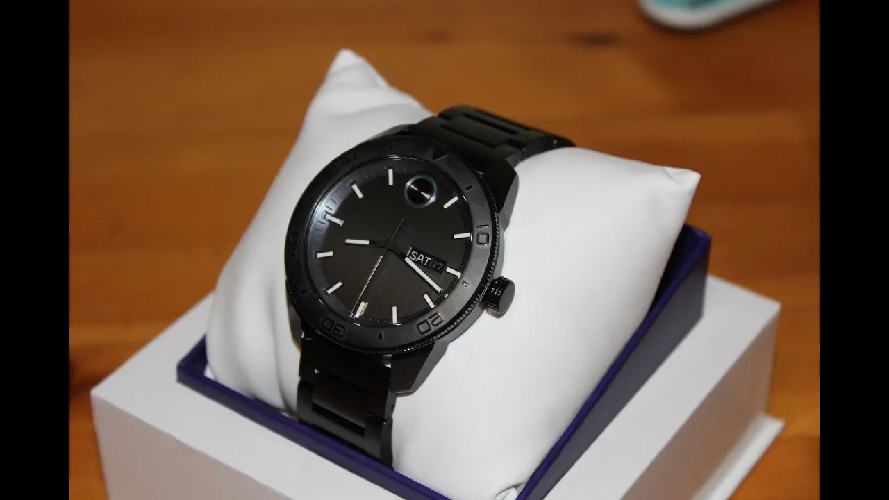 Movado Bold Sport Chronograph Quartz Black Dial Men's Watch 3600517. 