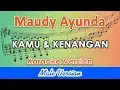 Download Lagu Maudy Ayunda - Kamu \u0026 Kenangan MALE (Karaoke Lirik Tanpa Vokal) by regis