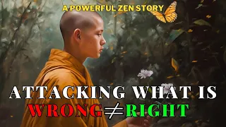 Download You never can be right if you are attacking what is wrong - A Zen Story MP3