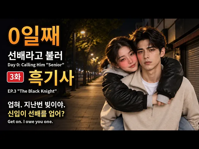 0일째 선배라고 불러 「흑기사」 Day