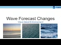 Wave Forecast Changes