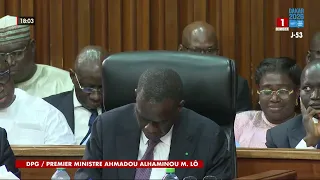 DGP DU PM AHMADOU AL AMINOU LO : prise de parole de l'honorable Amadou Ba